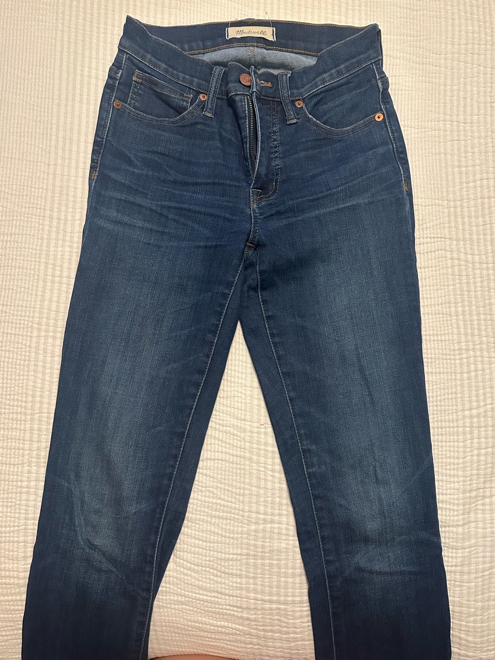 Madewell Skinny Jeans in Indigo Wash